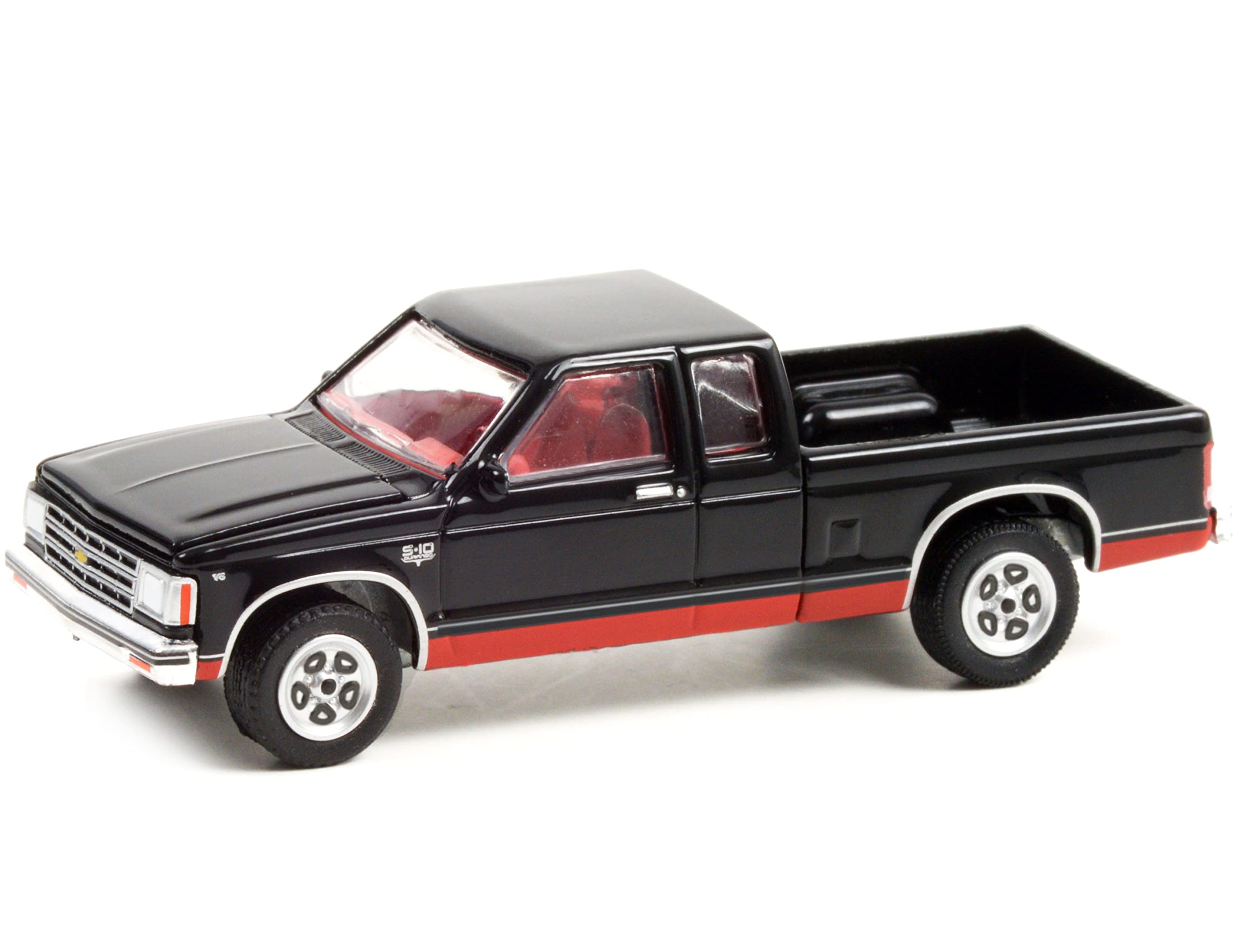 1983 Chevy S-10 Maxi-Cab Pickup Truck Black Vintage Ad Cars Series